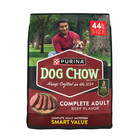 Purina Dog Chow Complete Adult Dry Dog Food For Adult Dogs  44 Lb Bag - Freeship