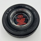 Vintage Xp2000h Hot New Rubber From General Tire Ashtray Glass And Rubber
