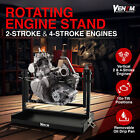 10 Adjustment Angles Engine Stand W  Removable Oil Drip Pan