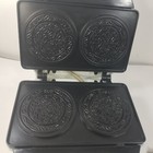 Magic Chef Pizzelle Maker Italian Cooker Baker Make 2 Non Stick Surface Tsk-245p