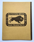 Vintage Keyston Bros  San Francisco Riding Goods Catalog   Number Eighty Five