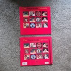 Coca-cola 2002 Wall Calendar Original Soda Advertising Calendar Red black white