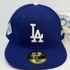 Nwt 2017 World Series Los Angeles Dodgers Fitted New Era 59fifty Hat 7 1 2 La