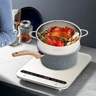 Stainless Steel Steamer 1 Tier Meat Vegetable Cooking Steam Pot Kitchen Steamer