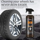 3   Bronze Bomber Non-acid Wheel Cleaner Non-acid Truck Car Tough Wheel Cleaning