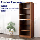Cube Storage Organizer 6-tier Bookshelf Bookcase With Adjustable Storage Shelves