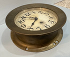 Antique Seth Thomas 8-day Ships Marine Clock  7 25in