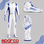 Sparco Go Kart Racing Suit Cik Fia Level 2 Gloves Boots Karting Set