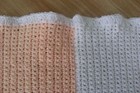 Handmade Crochet Baby s Pram   Car Seat   Moses Basket Blanket  Dolls Bed Cover