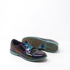 G fore Womens Gallivanter Golf Shoes Patriot Iridescent Cap Toe Derby 8 5