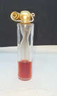 Vtg Perfume Bottle Lady Eau De Parfum 1 7ml France Givenchy Paris Organza Glass