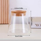 3pcs set Plant Propagation Station Hydroponic Glass Container Vase Jars Decors
