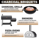 Cowboy Hardwood Charcoal Briquets  40 Lb