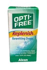Alcon Opti Free Rewetting Drops Replenish Moisturize Sterile 10 Ml 2 Pack