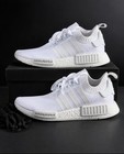 Adidas Nmd_r1 Primeknit 2017 Triple White  Japan Edition