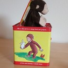Schylling Curious George Wind-up Tin Jack-in-the-box Plush Monkey Pa-809