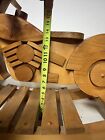 Wooden Rocking Motorcycle  horse  Harley Indian Cruiser 