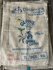 Guatemala Dinamica Farmer Coffee Bean Sack Bag Burlap Jute Farmhouse Decor 28x41