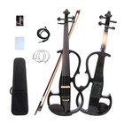  special Offer Black 16 Inch Electric Viola Ebony Fittings With Case And Bow 