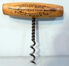 Antique Pre-pro Netter Brothers Wine   Spirit Merchant Phila Pa Advert Corkscrew