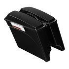 5  Stretched Saddlebags Chrome Brackets Softail Heritage Deluxe 1984-2017