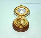 Gimble Compass Nautical Brass Ship Marine Gimbled Compass Vintage Desk Top