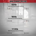 Twister Arm Trainer  Workout Equipment Shaker  Power Chest Clip Muscle 60-100lb