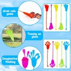 48pcs Sticky Hands Feet For Kid Easter Egg Filler Party 48 Pcs  Multicolor 