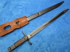 Original Ww2 Japanese Type 30 Arisaka Toyada Jido Bayonet And Scabbard With Frog