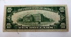 1934-a  10 Ten Dollar Silver Certificate   Blue Seal   Serial   B14090572a