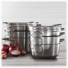 Calphalon Select 10-piece Space-saving Stainless Steel Cookware Set