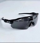 New Oakley Radar Ev Path Sunglasses Prizm Matte Black Silver Lens Oo9208