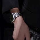 Portable Detachable Three-link Steel Watch Strap F Apple Watch Series 1 2 3 42mm