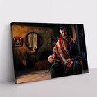 Bill The Butcher Gangs Of New York Movie Framed Canvas Wall Art Print