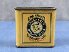 Rare Arm   Hammer Church Free Sample Tin Baking Soda Vintage Litho 2 Oz  Can