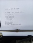 Antique Underwood Standard 4 Bank Portable Manual Typewriter In Hard Case