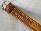 34  Blue Ribbon Tooled Padded Western Show Cinch matches Harris   Bob s Saddle