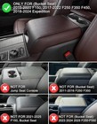 Center Console Armrest Cover For 2015-2020 Ford F150 Platinum  Brunello Brown
