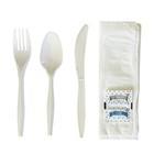Boardwalk 6combokitpp 5 86 In  6-piece Cutlery Kit - White  250 carton  New
