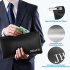 6400    Fireproof And Waterproof Money Bags 2pcs With Zipper 11  x6 3   Firepro   