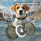 4 Pack For Airtag Holder Case With Keychain  Waterproof Shockproof   4pack A