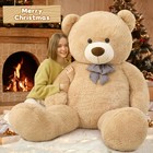 Giant Teddy Bear 70 8 Inch Plush Stuffed Animal Life Size Brown Cream Toys Gift