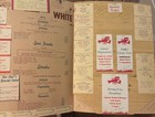 Vintage 1950s Orlando Florida White Turkey Drive-in Restaurant Menu