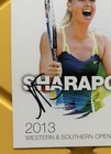Maria Sharapova Autographed Psa Authentication 5x7 Promo Card W s Open Beauty 