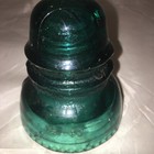 Vintage - Glass Insulator - Beautiful Aqua Blue Green - Hemingray - No  40