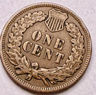 1909 Indian Head Us 1c   Fine   Fine      1 Solid Coin   Better Date    H42