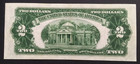 1928 G  2 Two Dollars Legal Tender Note Almost Uncirculated Da Block