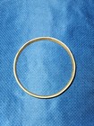 Vintage Taxco Mexico Sterling Silver Bangle Bracelet Daisy Flower Print Flores
