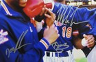 Mike Tyson darryl Strawberry dwight Gooden Multi-signed 16x20 Photo Jsa 191973
