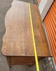Vintage Antique Tiger Oak Buffet Sideboard Server Cabinet 42 w  38 t  22 d